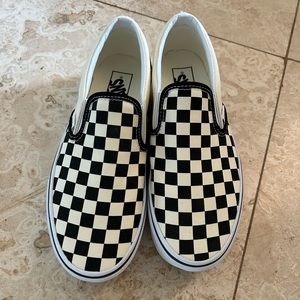 Stacked Vans, size 9, women’s. Worn one time.